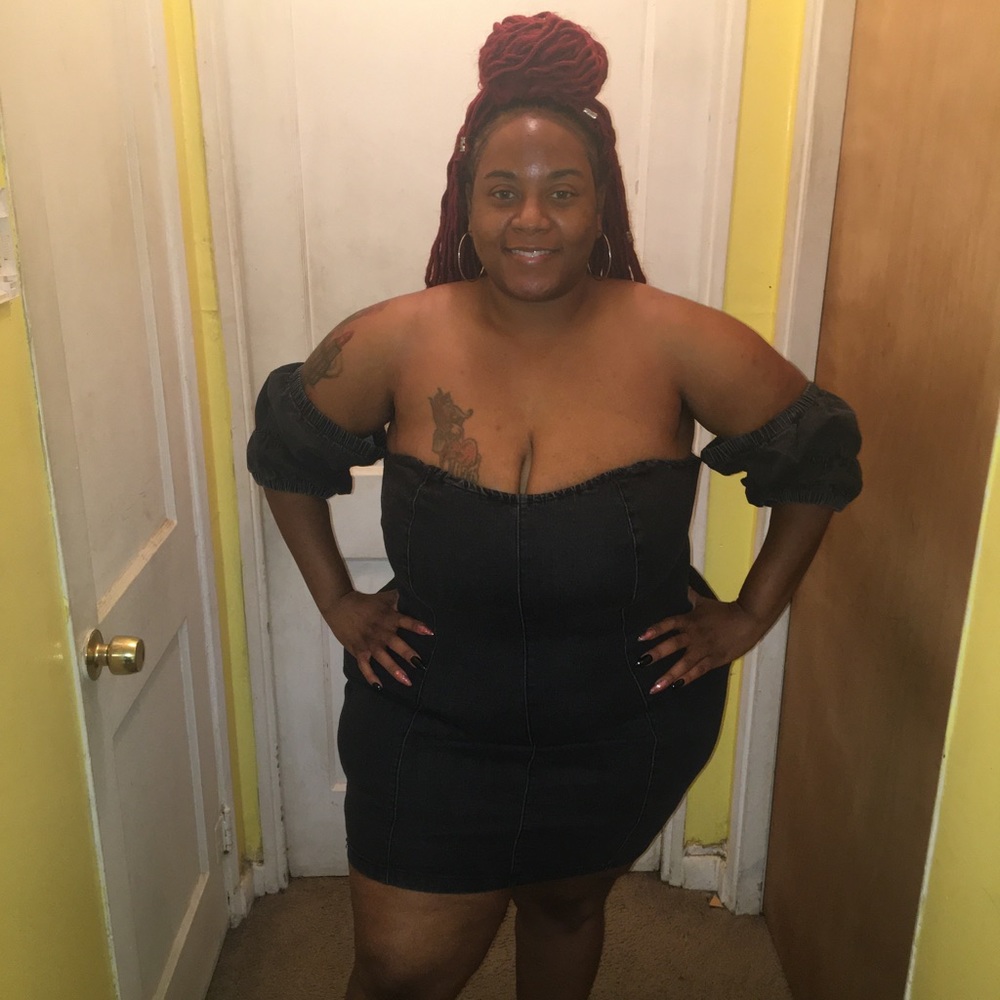 Black Jean Dress